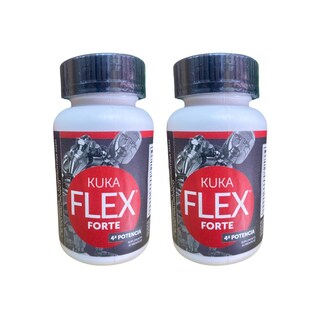 Foto 1 | Pack De 2 Kuka Flex Forte 30 Capletas Kukamonga