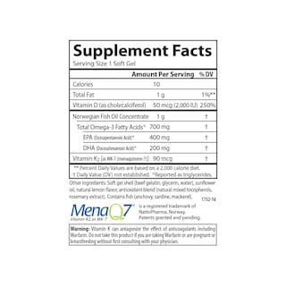 Foto 5 | Suplemento Carlson Elite Omega-3 Plus D & K 180 Cápsulas- Venta Internacional