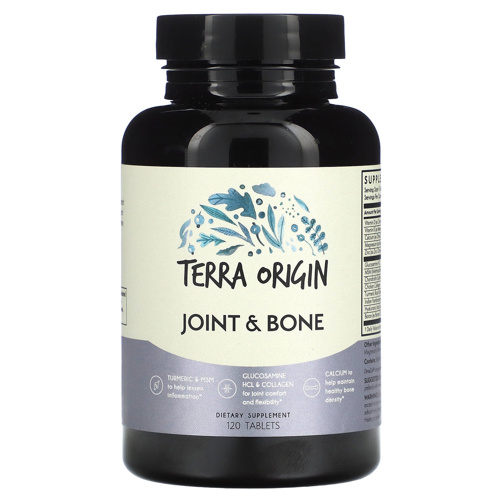 Foto 2 pulgar | Suplemento Terra Origin Joint & Bone 120 Comprimidos - Venta Internacional.