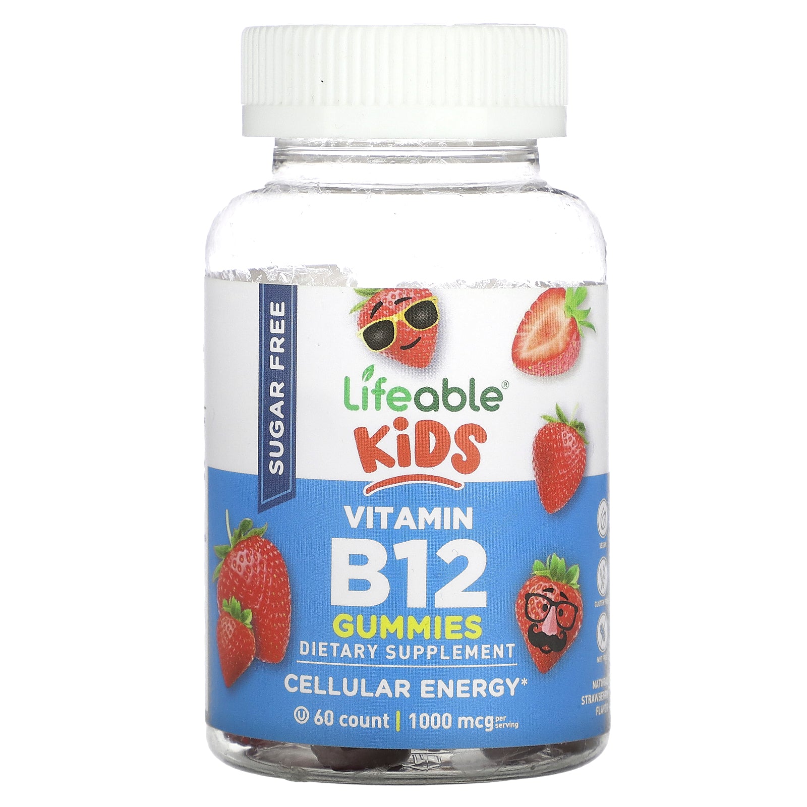 Foto 2 pulgar | Suplemento Vitamina B12 Lifeable Kids 60 Gomitas - Venta Internacional