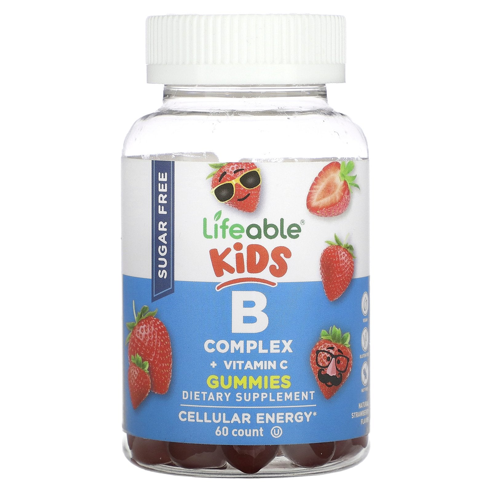 Foto 2 pulgar | Suplemento Lifeable Kids B Complex + Vitamina C 60 Gomitas - Venta Internacional