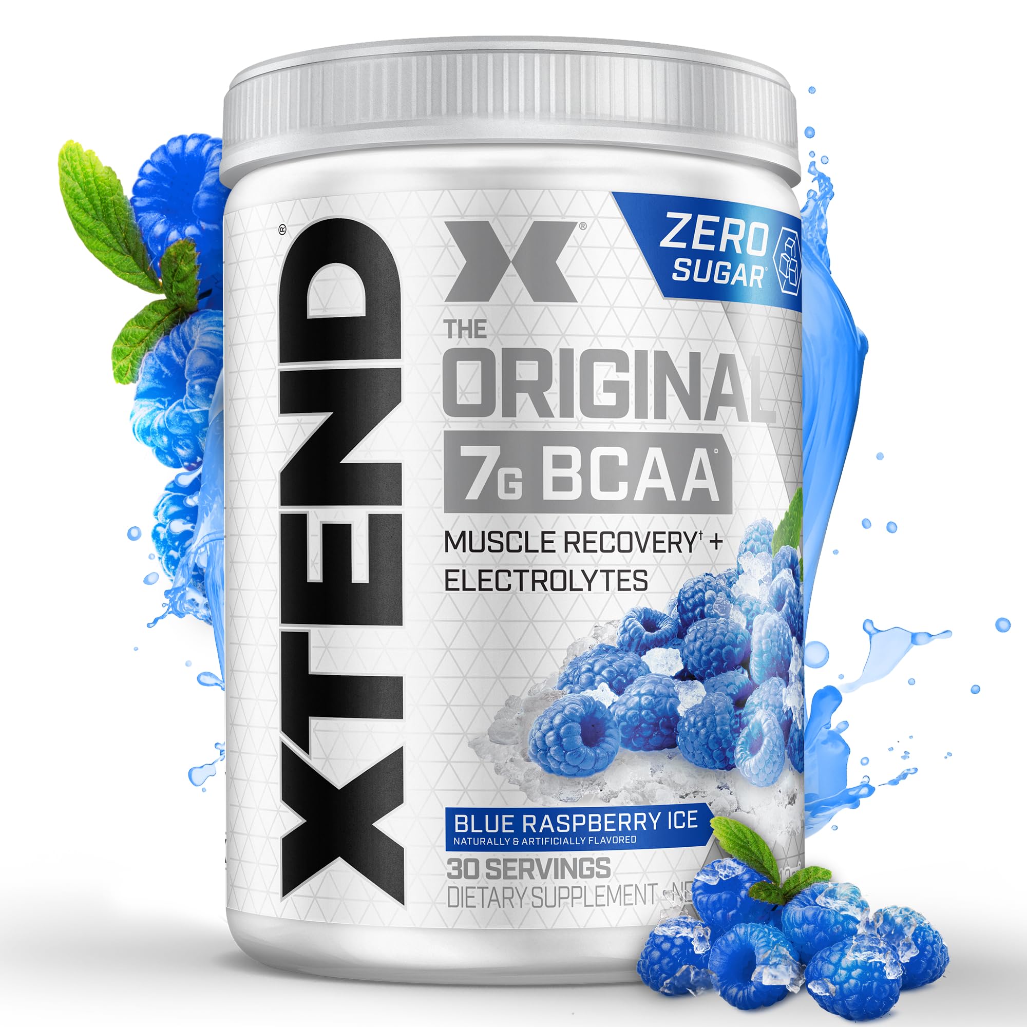Foto 2 pulgar | BCAA en Polvo Scivation Xtend Original Blue Frambuesa Ice 30 Servicios - Venta Internacional