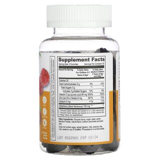 Foto 2 | Suplemento Lifeable Kids Immune Support Natural Berry 60 Gomitas - Venta Internacional