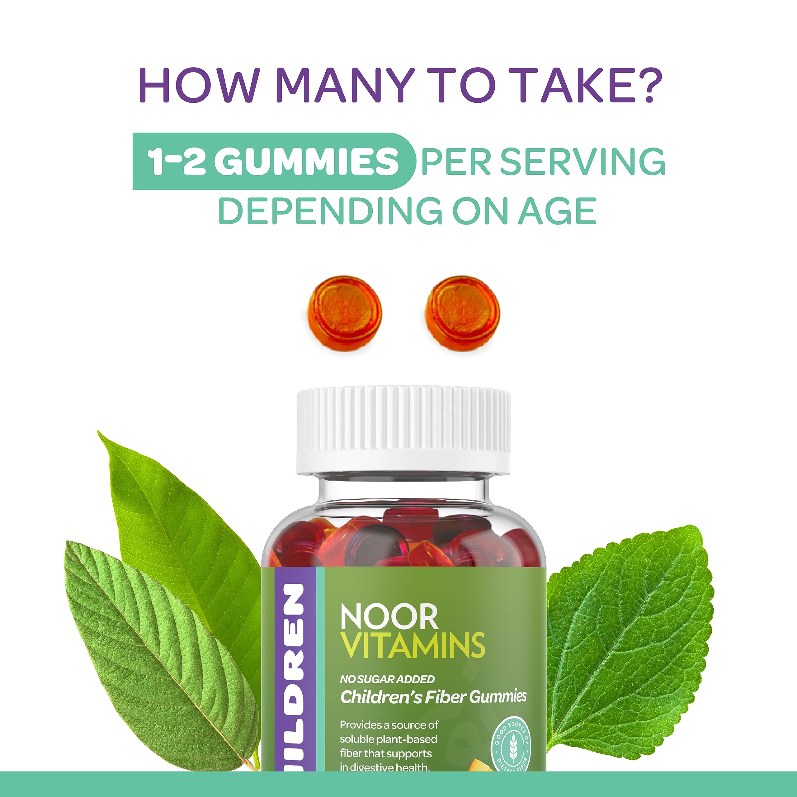 Foto 7 pulgar | Vitaminas para Niños Noor Vitamins Halal 90 Gomitas - Venta Internacional