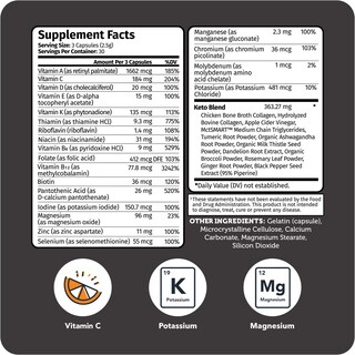 Foto 3 | Suplemento Vitamínico Vitamin Bounty Tune Your Keto, 90 Cápsulas - Venta Internacional.