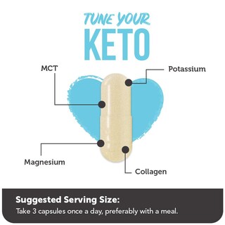Foto 4 | Suplemento Vitamínico Vitamin Bounty Tune Your Keto, 90 Cápsulas - Venta Internacional.