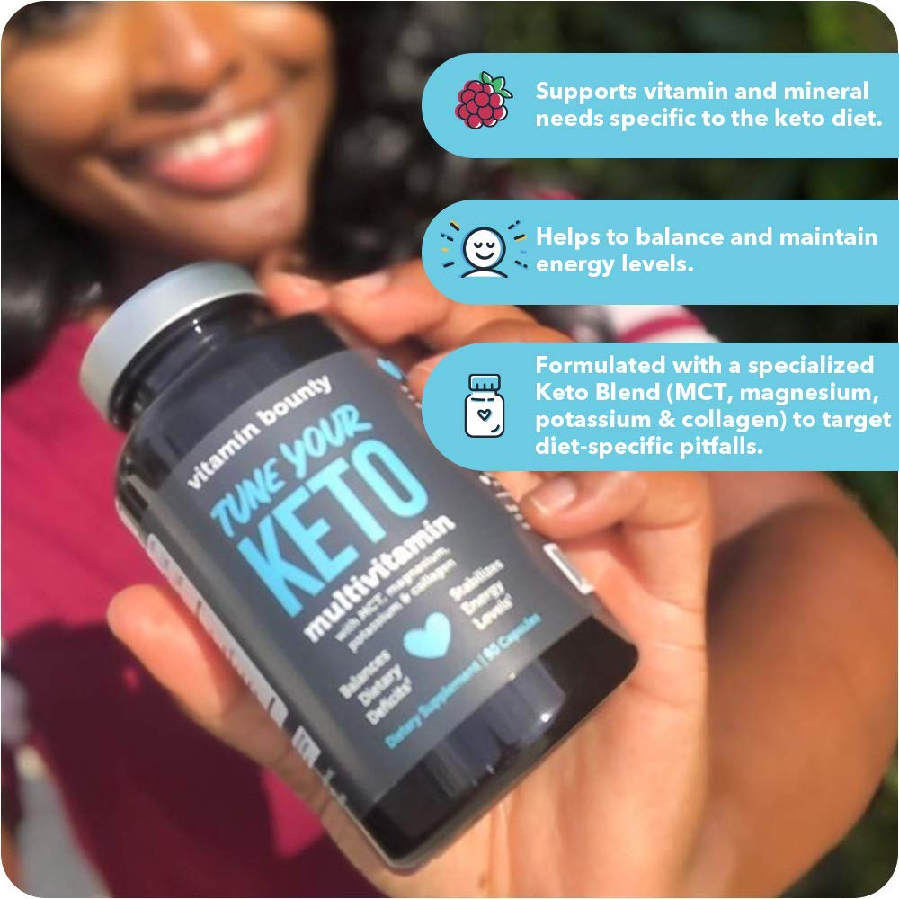 Foto 7 | Suplemento Vitamínico Vitamin Bounty Tune Your Keto, 90 Cápsulas - Venta Internacional.