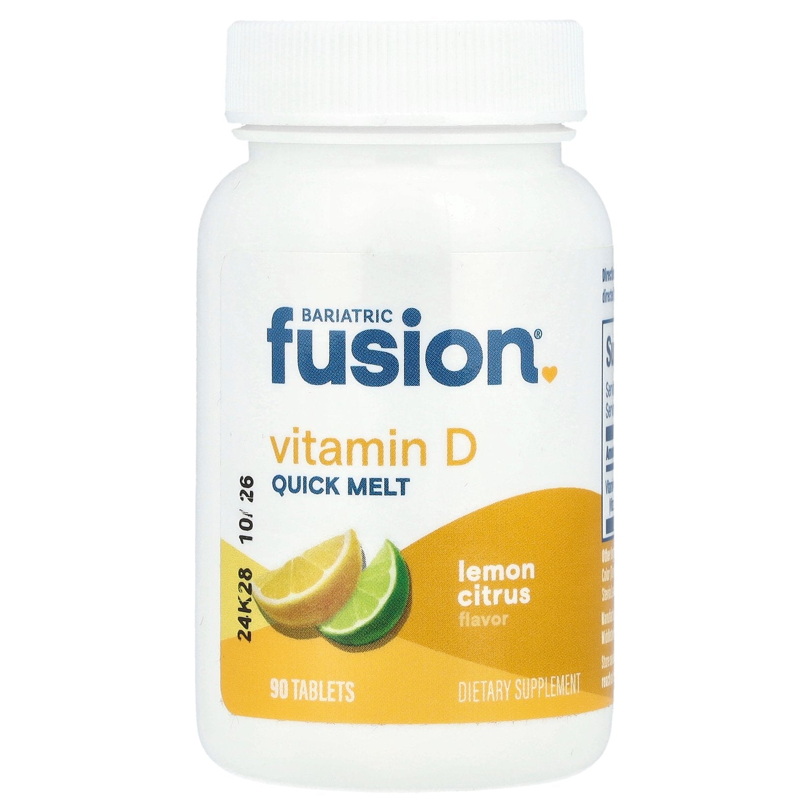 Foto 2 pulgar | Suplemento Bariatric Fusion Quick Melt Vitamina D 90 Capsulas - Venta Internacional