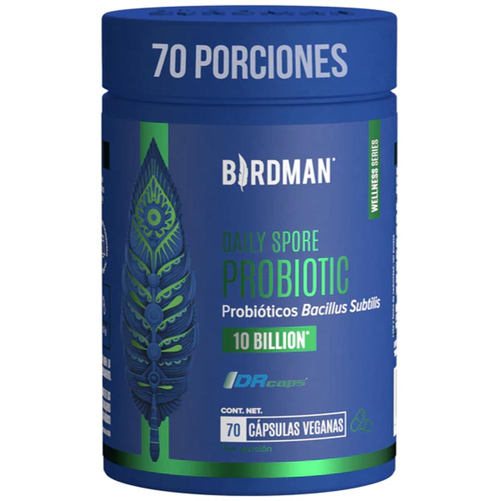 Foto 2 pulgar | Daily Spore Probiotic Probióticos 10 Billones 70 Caps Birdman