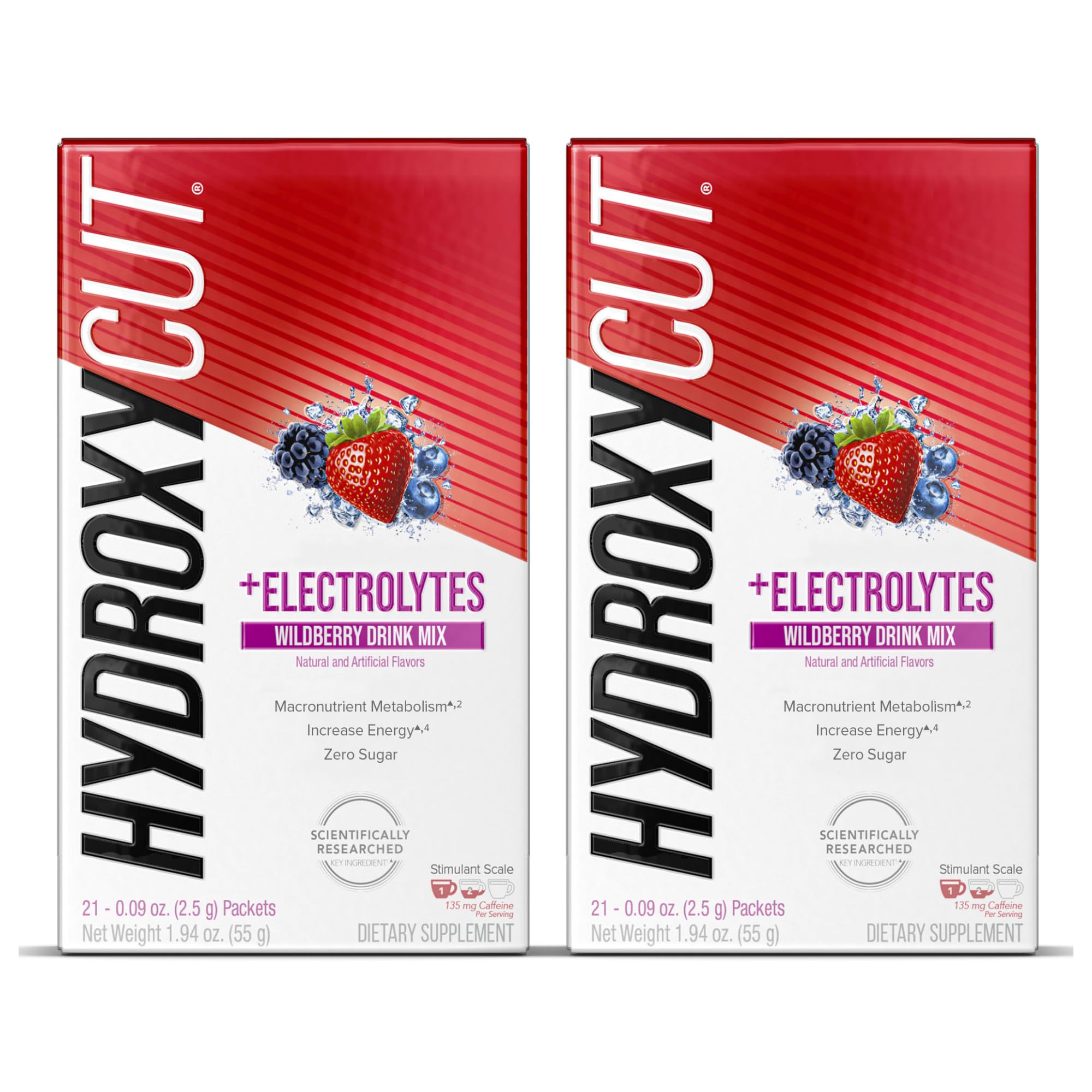 Foto 2 pulgar | Mezcla Para Bebidas Hydroxycut Wildberry Blast 21 Paquetes X2 - Venta Internacional.