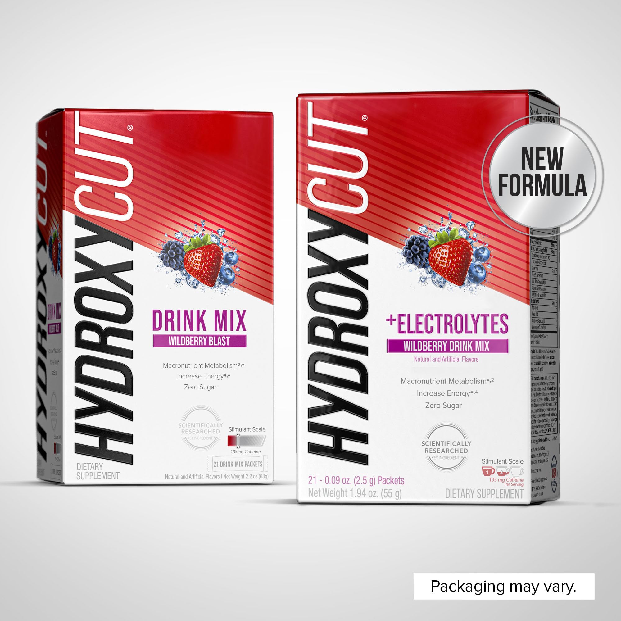 Foto 3 pulgar | Mezcla Para Bebidas Hydroxycut Wildberry Blast 21 Paquetes X2 - Venta Internacional.