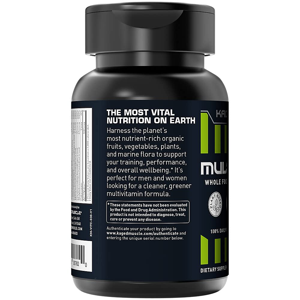 Foto 3 | Suplemento Kaged Multivitamínico De Frutas Y Verduras Orgánicas, 60 Porciones - Venta Internacional.