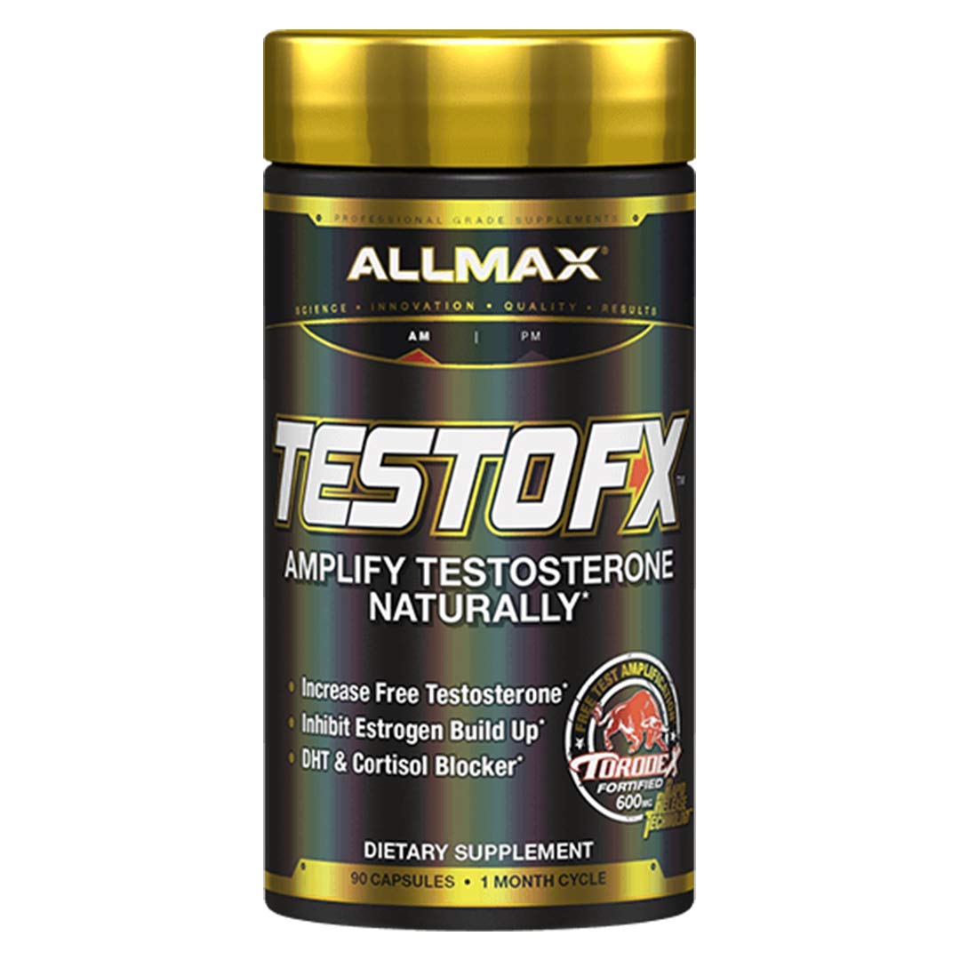 Foto 2 pulgar | Suplemento Allmax Nutrition Testofx Male Support 90 Cápsulas - Venta Internacional.