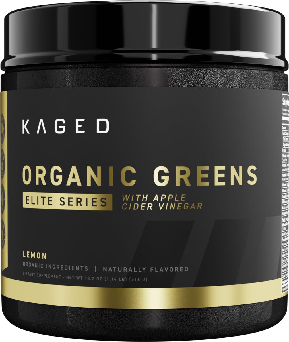 Foto 2 pulgar | Superalimento Y Verduras En Polvo Kaged Organic Greens Elite Lemon - Venta Internacional.