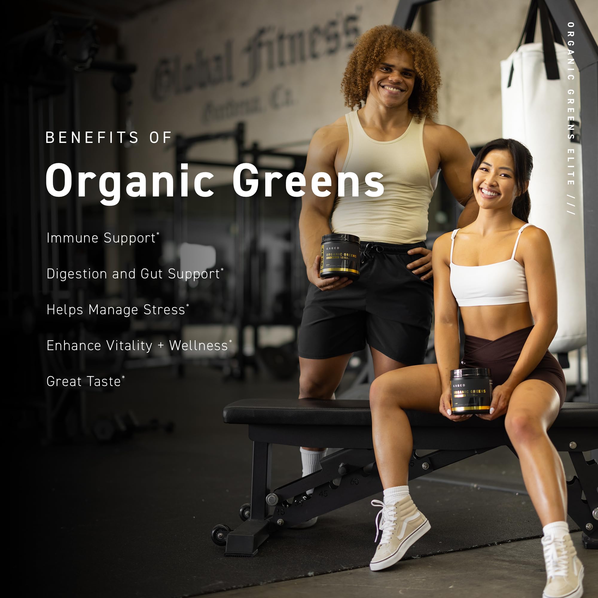 Foto 4 pulgar | Superalimento Y Verduras En Polvo Kaged Organic Greens Elite Lemon - Venta Internacional.