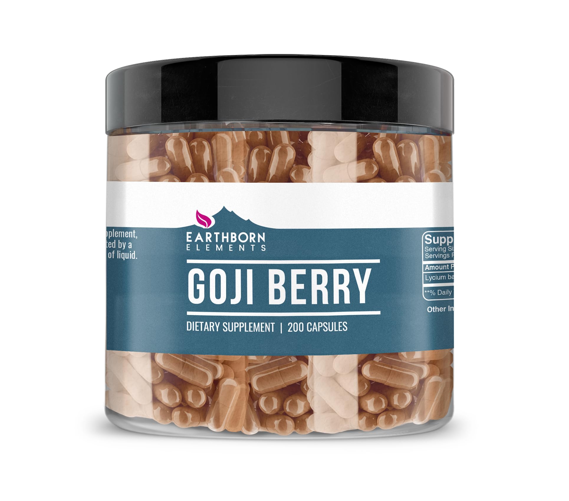 Foto 1 | Suplemento Earthborn Elements Goji Berry 200 Cápsulas - Venta Internacional.