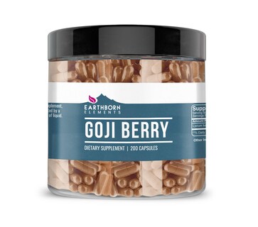 Foto 1 | Suplemento Earthborn Elements Goji Berry 200 Cápsulas - Venta Internacional.