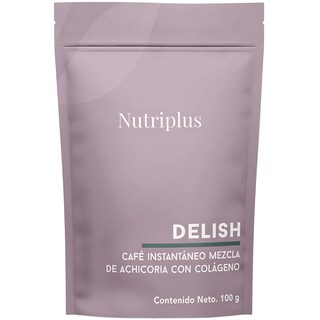 Foto 1 | Nutriplus Café Instantáneo De Achicoría Con Colágeno Delish Farmasi 100g