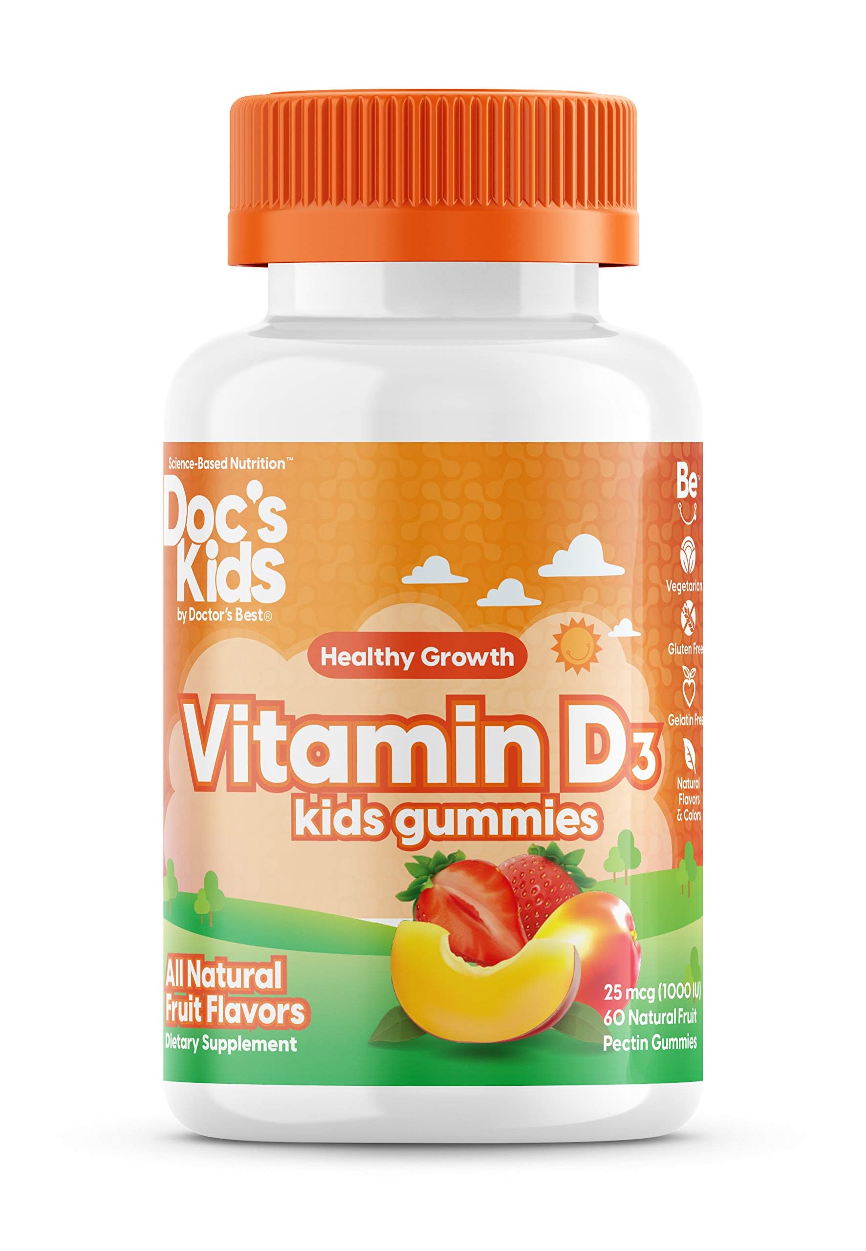 Foto 2 pulgar | Gomitas De Vitamina D3 Doc's Best Doc's Kids, 1000 Ui, 60 Unidades - Venta Internacional.