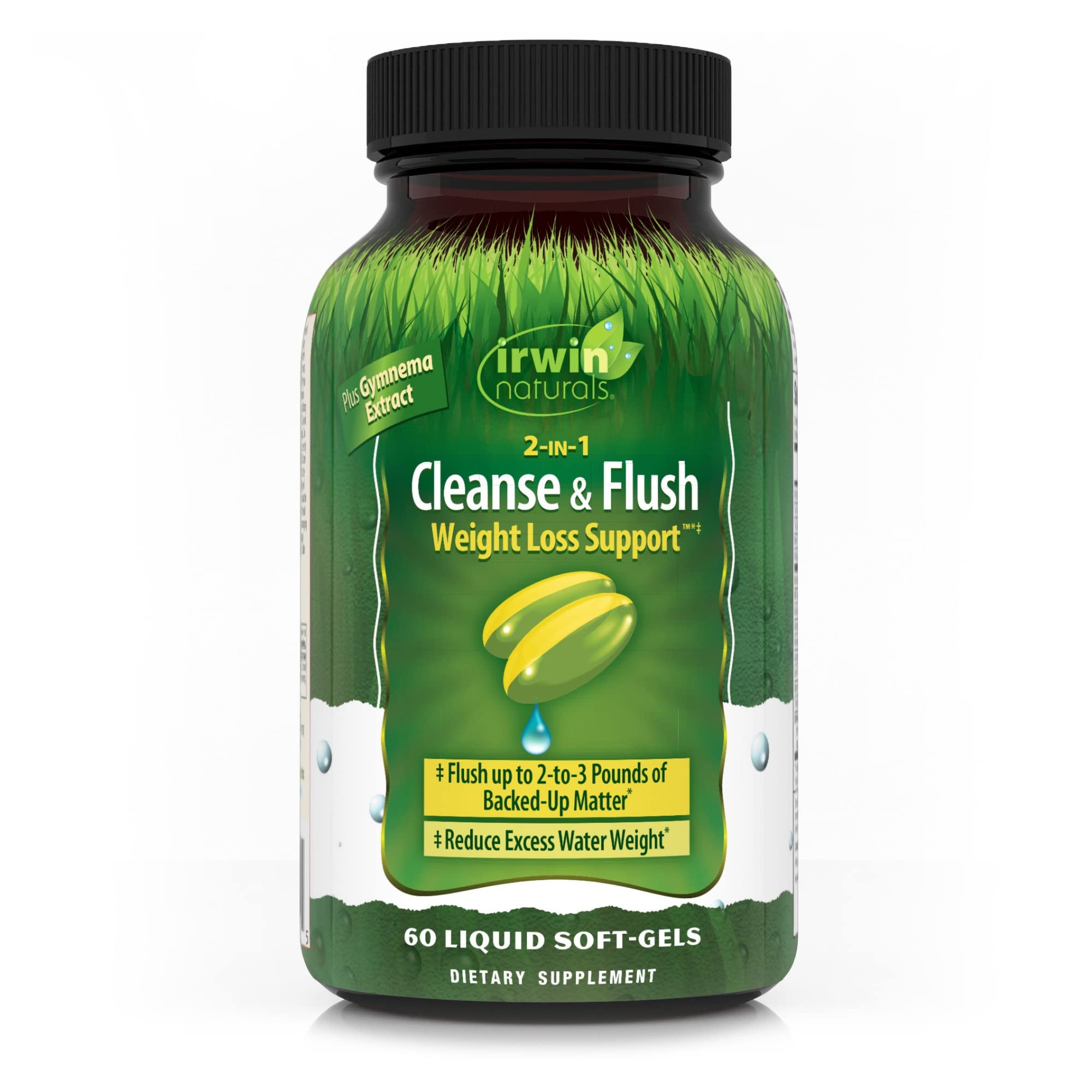 Foto 2 pulgar | Suplemento Irwin Naturals Cleanse & Flush Para Bajar De Peso, 60 Cápsulas Blandas - Venta Internacional.