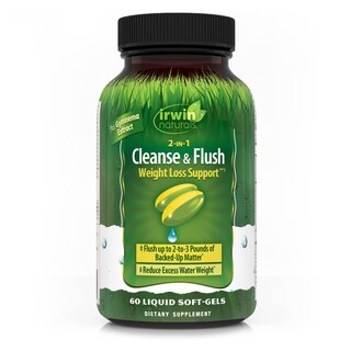 Foto 1 | Suplemento Irwin Naturals Cleanse & Flush Para Bajar De Peso, 60 Cápsulas Blandas - Venta Internacional.