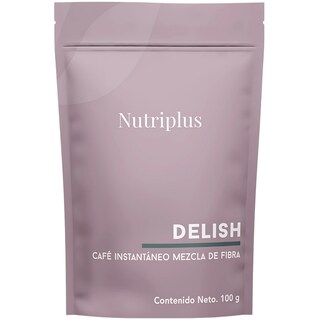 Foto 1 | Nutriplus Café Instantáneo Con Mezcla De Fibra Delish Farmasi 100g