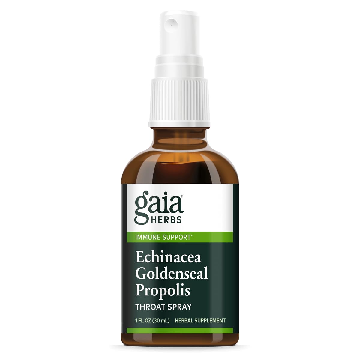 Foto 2 pulgar | Spray Para La Garganta Gaia Herbs Echinacea Goldenseal Propolis 30 Ml - Venta Internacional.