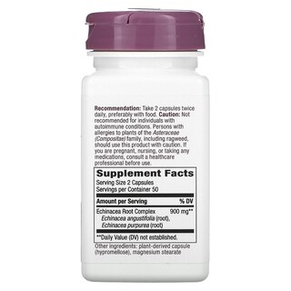 Foto 2 | Suplemento Nature's Way Premium Blend De Raíz De Equinácea 450 Mg - Venta Internacional.
