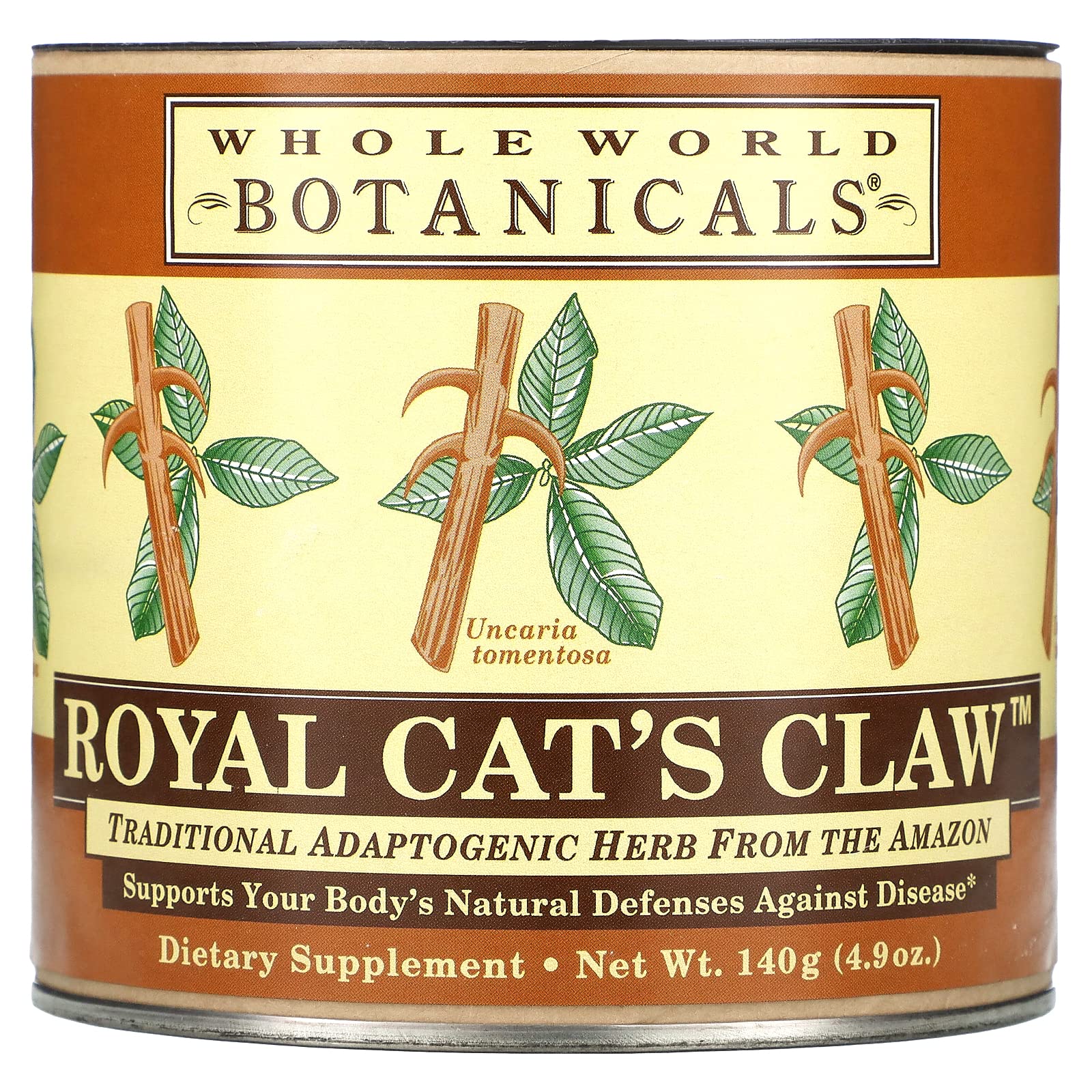 Foto 1 | Ayuda Al Sistema Inmunitario Con Forma De Uña De Gato Real De Tea Whole World Botanicals - Venta Internacional.