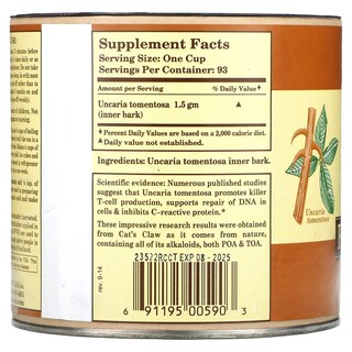 Foto 2 | Ayuda Al Sistema Inmunitario Con Forma De Uña De Gato Real De Tea Whole World Botanicals - Venta Internacional.