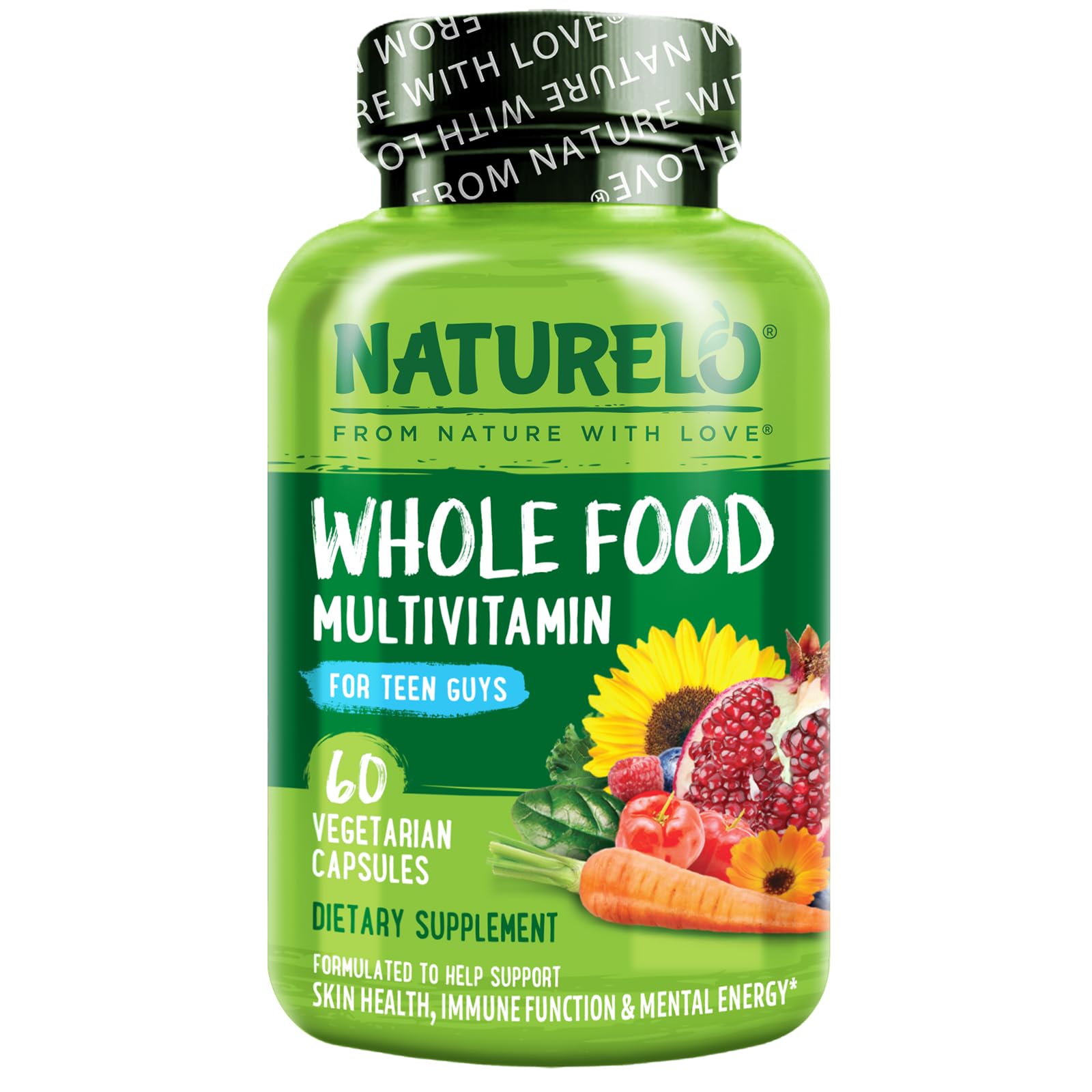 Foto 2 pulgar | Suplemento Multivitamínico Naturelo Teen 60 Cápsulas - Venta Internacional.