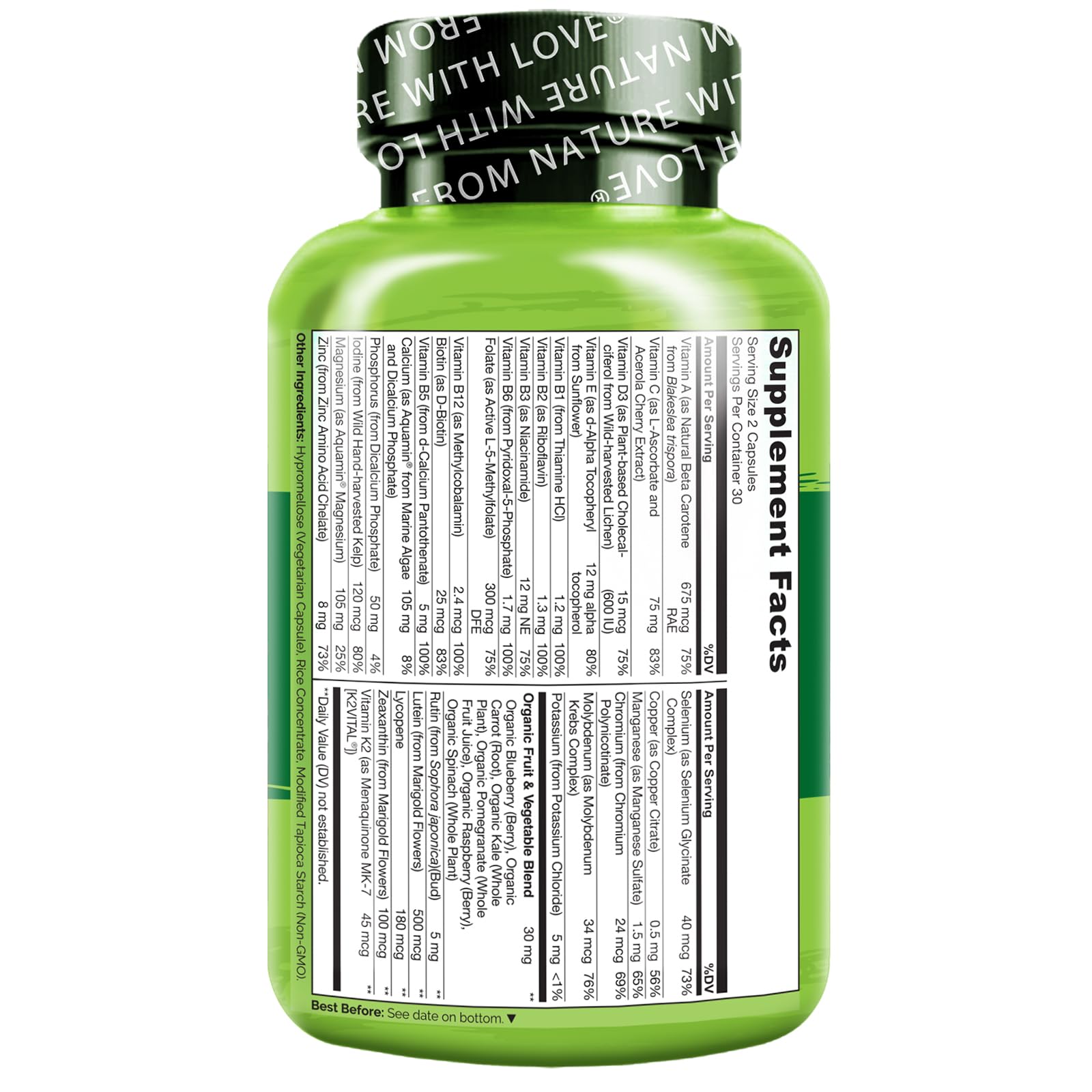 Foto 3 pulgar | Suplemento Multivitamínico Naturelo Teen 60 Cápsulas - Venta Internacional.