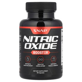 Foto 1 | Suplemento Snap Supplements, Potenciador De Óxido Nítrico, 60 Cápsulas - Venta Internacional.