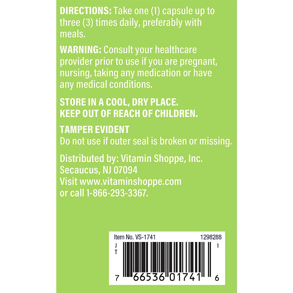 Foto 4 | Suplemento De Extracto De Espino Blanco De The Vitamin Shoppe 300 Cápsulas - Venta Internacional.