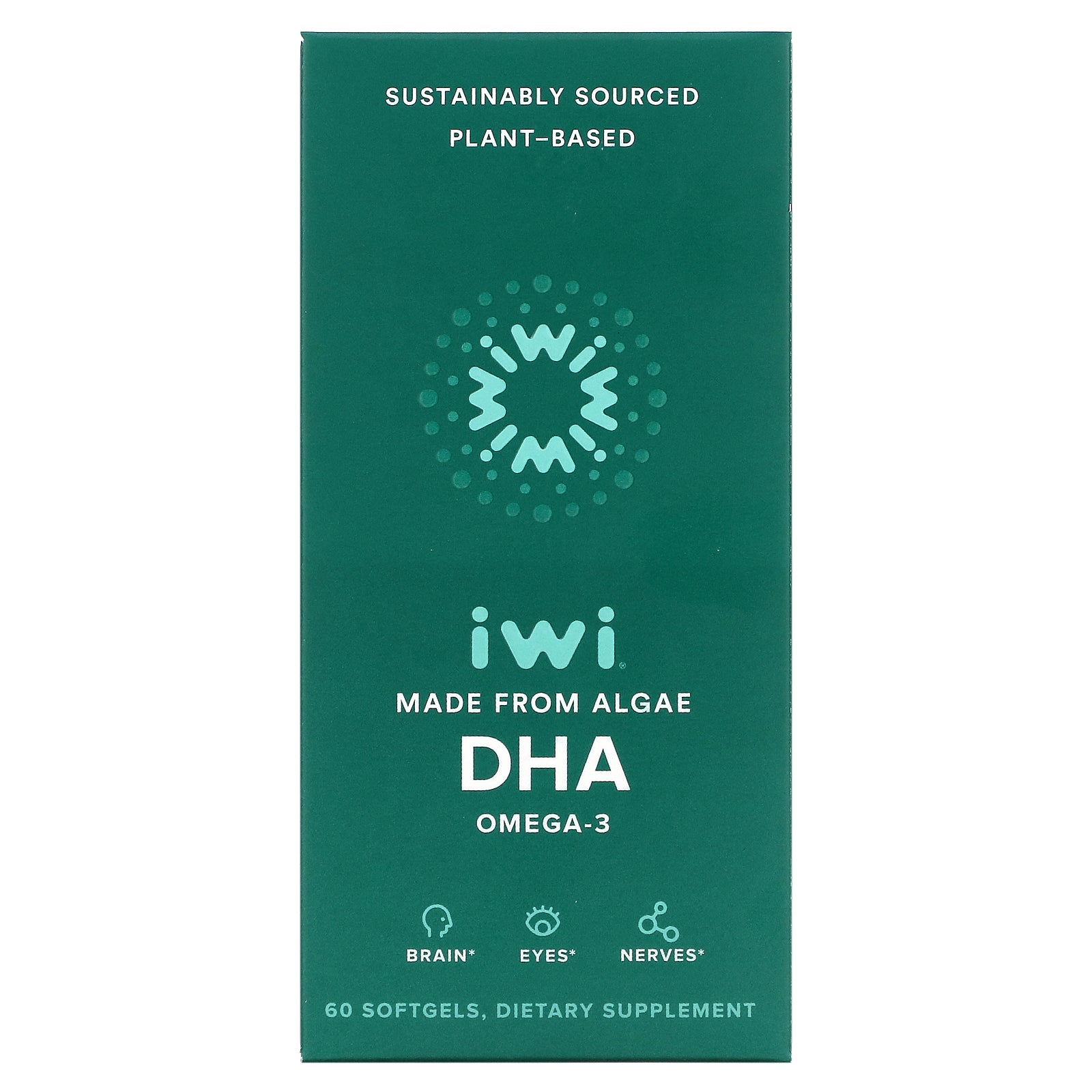 Foto 2 pulgar | Suplemento Iwi Omega-3 Dha 60 Cápsulas Blandas - Venta Internacional.