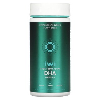 Foto 3 | Suplemento Iwi Omega-3 Dha 60 Cápsulas Blandas - Venta Internacional.