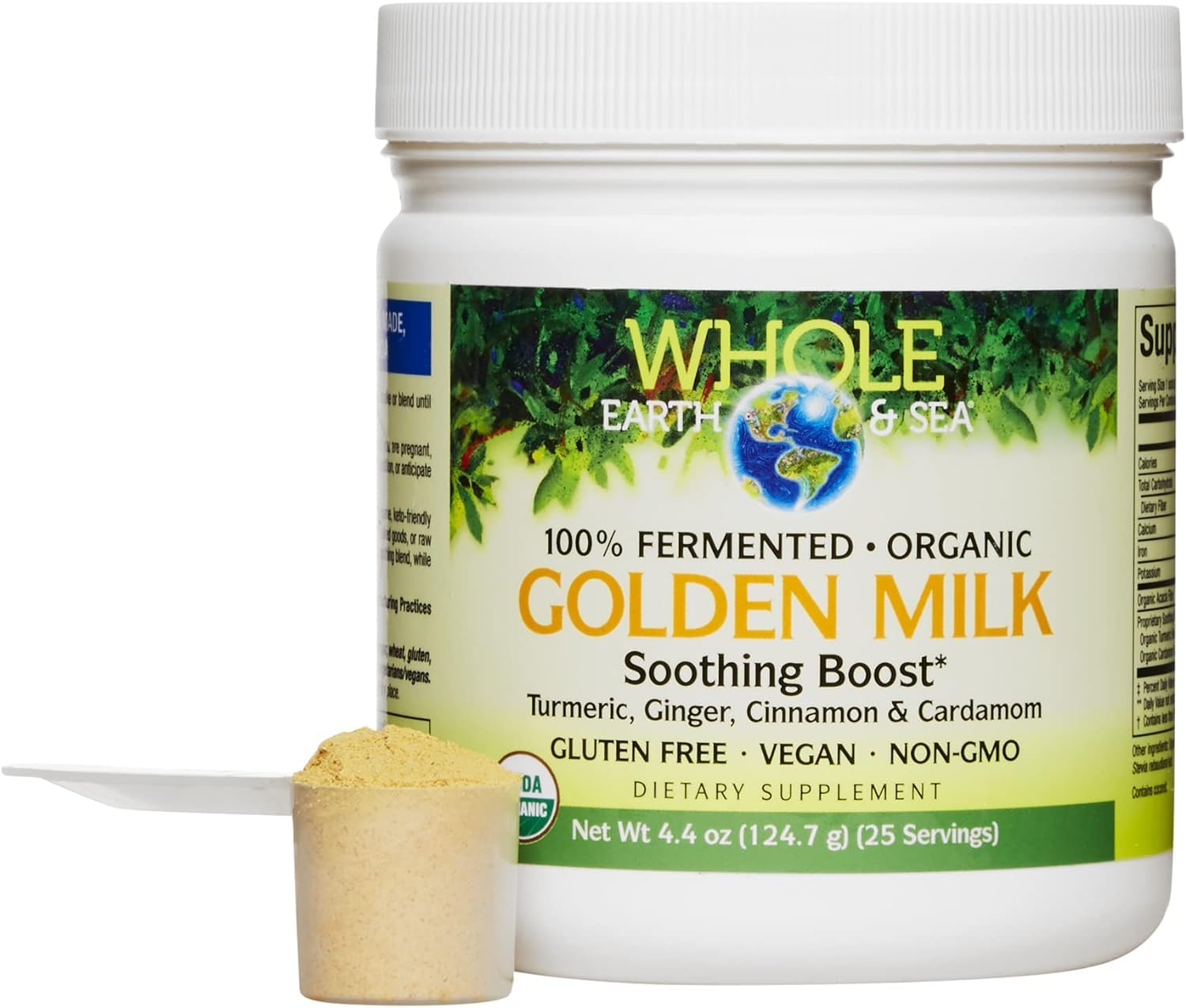 Foto 1 | Suplemento Natural Factors Golden Milk Soothing Boost 130 Ml - Venta Internacional.