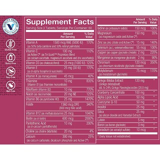 Foto 3 | Multivitamínico The Vitamin Shoppe Ultimate Woman 50+ 180 Comprimidos - Venta Internacional.