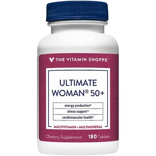 Foto 6 | Multivitamínico The Vitamin Shoppe Ultimate Woman 50+ 180 Comprimidos - Venta Internacional.