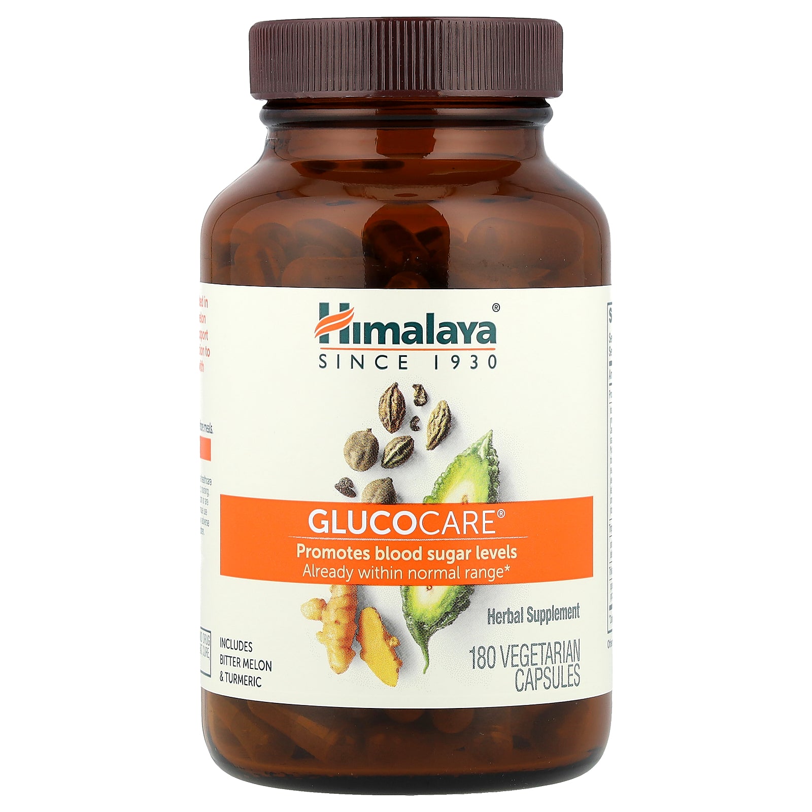 Foto 4 pulgar | Suplemento Himalaya Glucocare 180 Cápsulas Vegetarianas - Venta Internacional.