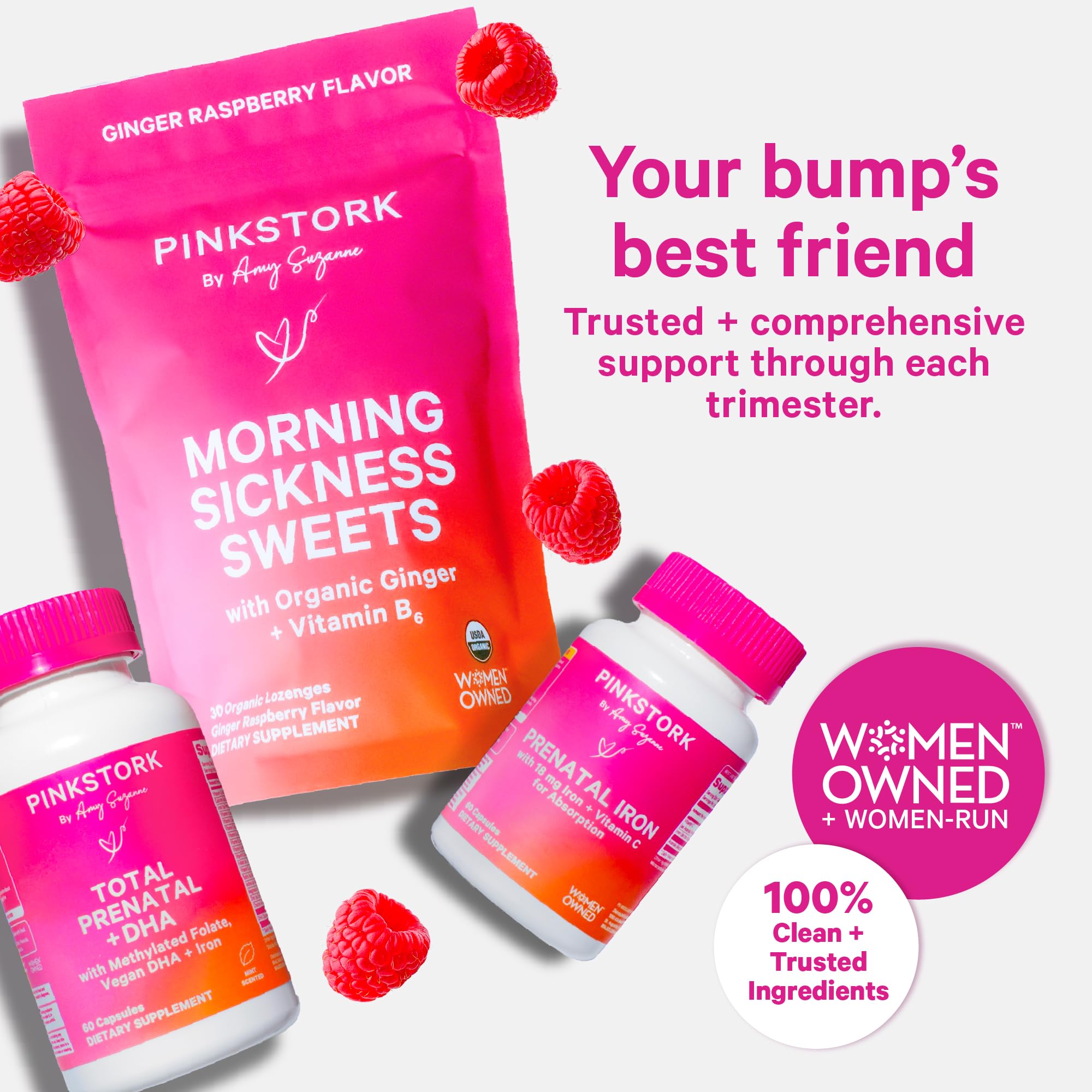 Foto 5 | Suplemento Pink Stork Choline 550 Mg De Bitartrato De Colina 30 Cápsulas - Venta Internacional.