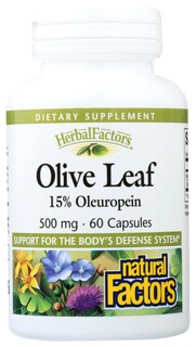 Foto 1 | Suplemento Natural Factors Herbalfactors Olive Leaf 500 Mg - Venta Internacional.