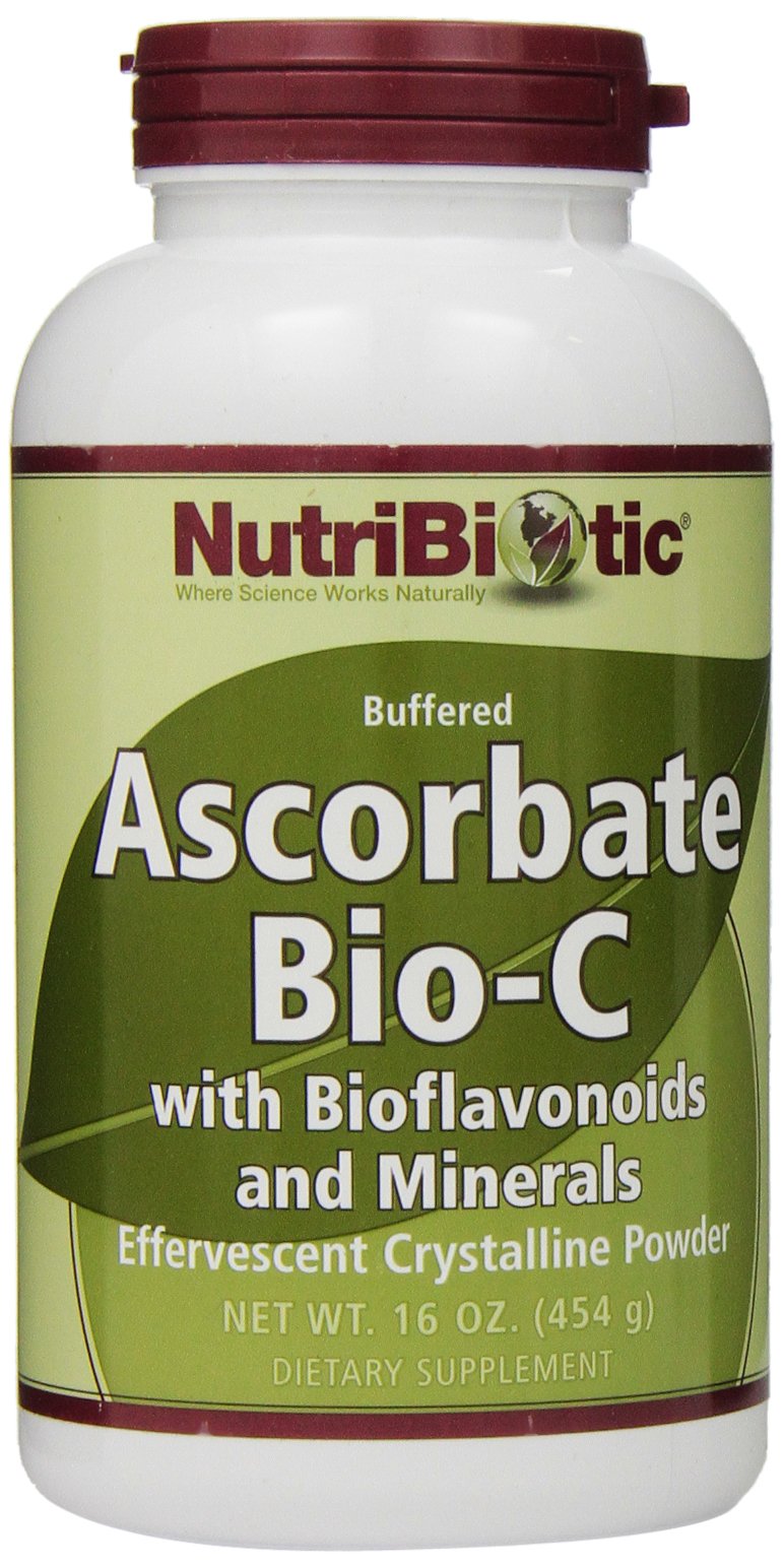 Foto 5 pulgar | Vitamina C En Polvo Nutribiotic Ascorbate Bio-c 473 Ml Vegan - Venta Internacional.
