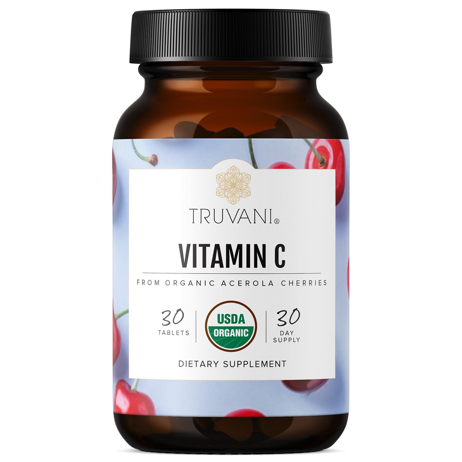 Foto 1 | Suplemento Truvani De Vitamina C Orgánica, 30 Porciones - Venta Internacional.