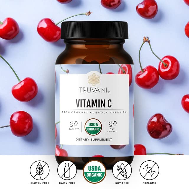Foto 2 | Suplemento Truvani De Vitamina C Orgánica, 30 Porciones - Venta Internacional.