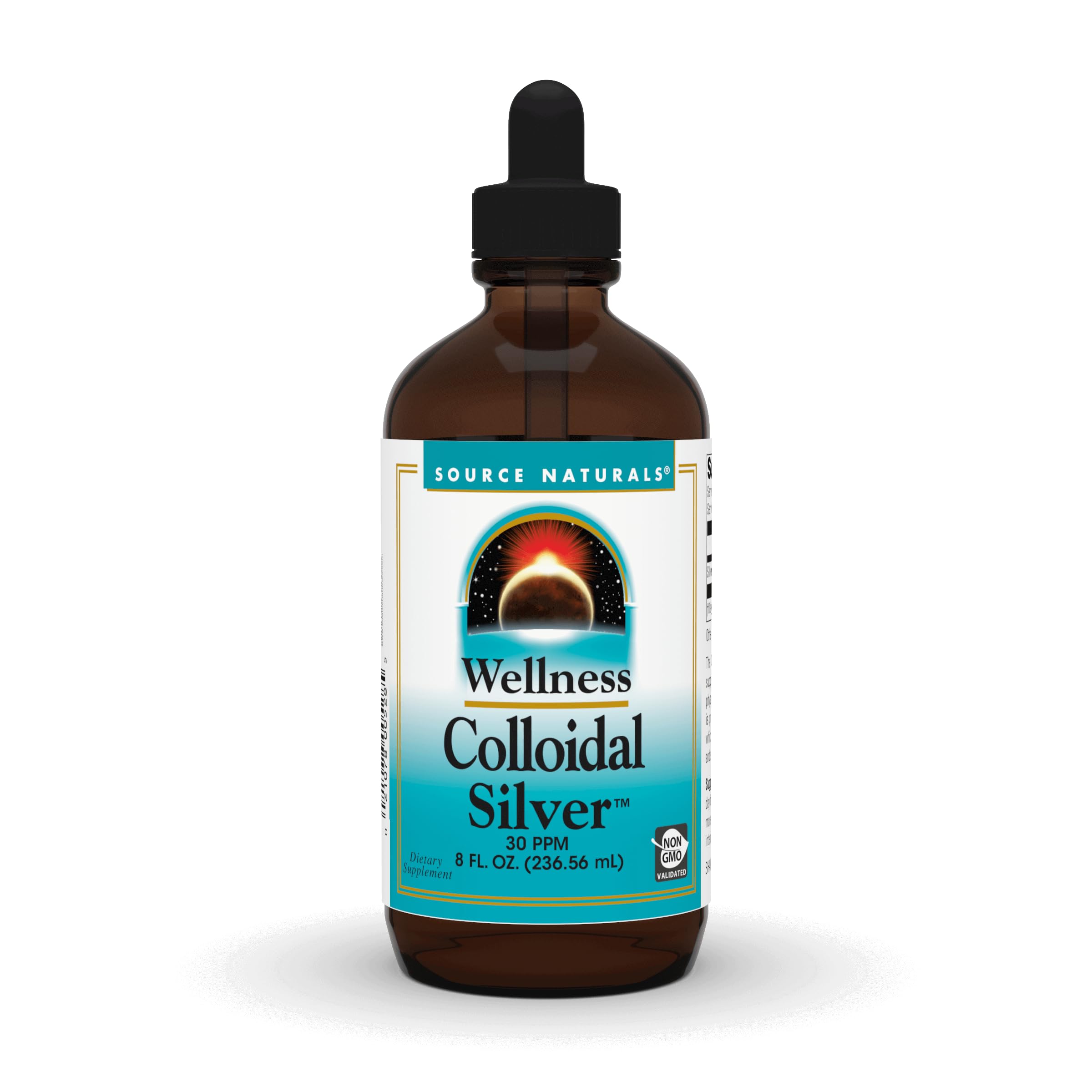 Foto 2 pulgar | Plata Coloidal Source Naturals Wellness 30 Ppm 240 Ml - Venta Internacional.