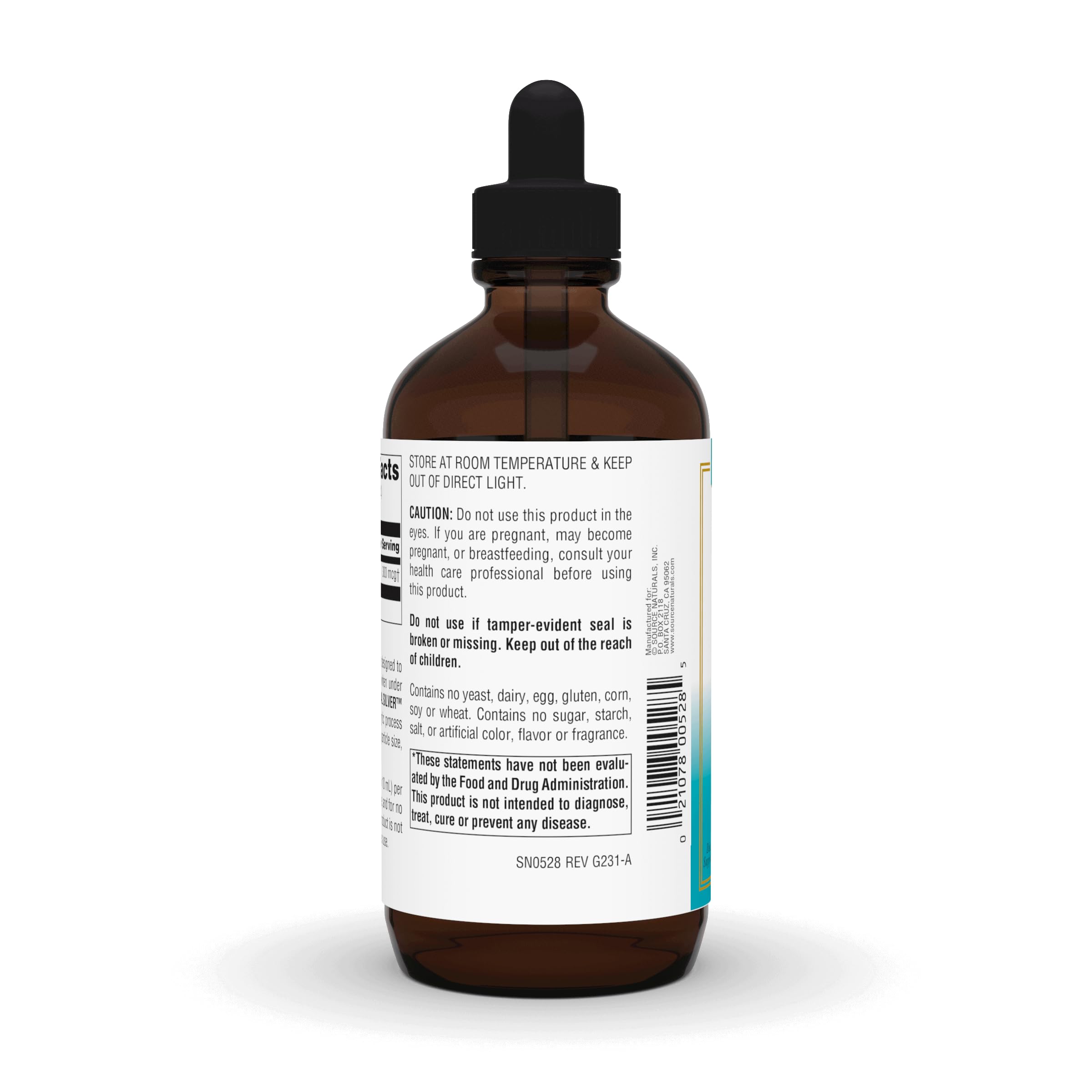 Foto 4 pulgar | Plata Coloidal Source Naturals Wellness 30 Ppm 240 Ml - Venta Internacional.
