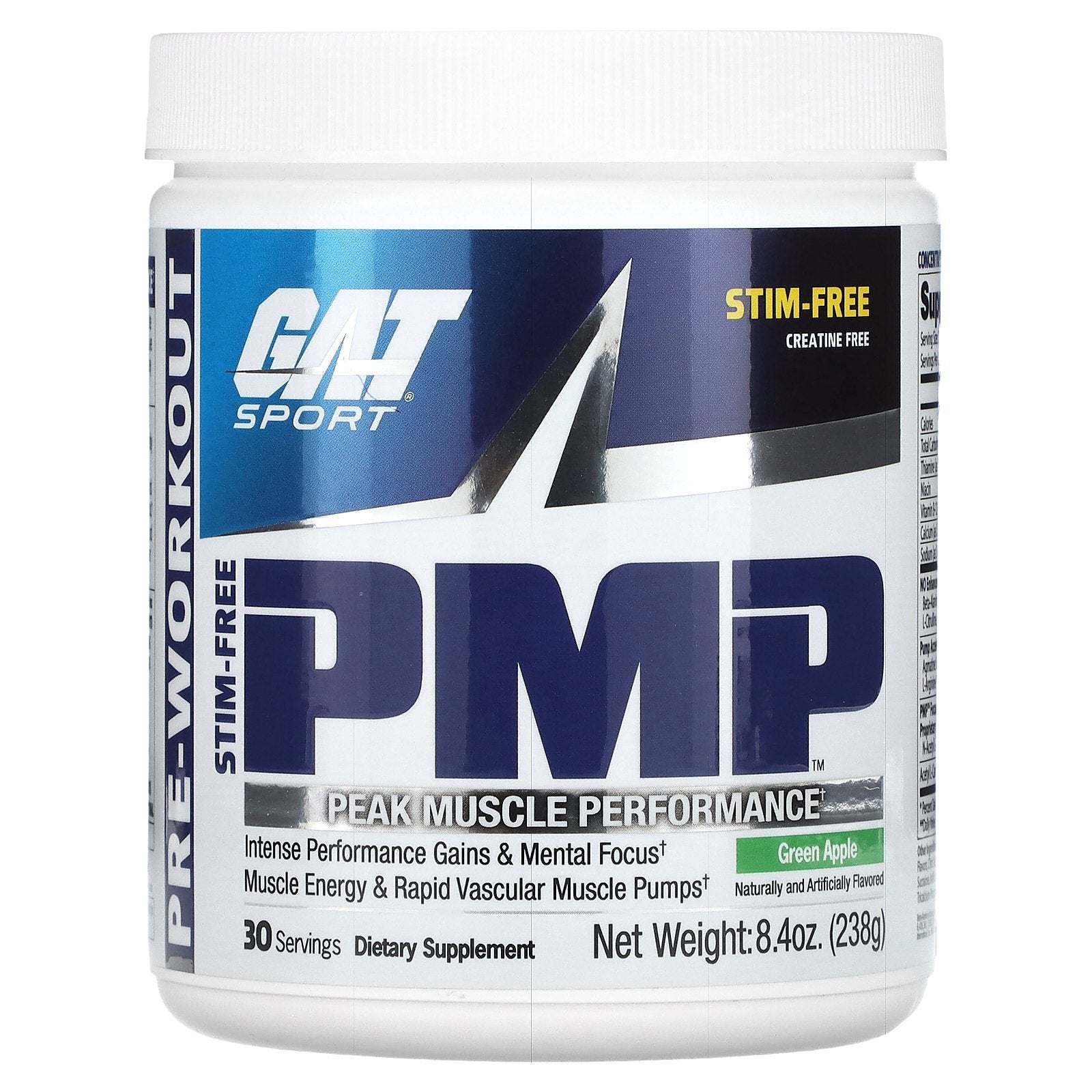 Foto 2 pulgar | Suplemento Gat Stm-free Pmp Peak Muscle Performance 250 Ml - Venta Internacional.