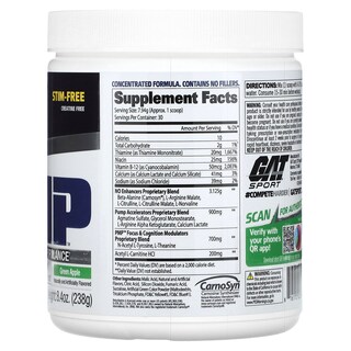 Foto 2 | Suplemento Gat Stm-free Pmp Peak Muscle Performance 250 Ml - Venta Internacional.