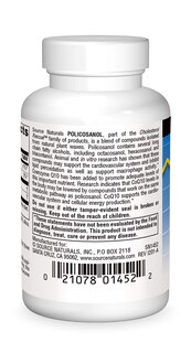 Foto 2 | Supplement Source Naturals Policosanol Con Coenzima Q10 10 Mg - Venta Internacional.